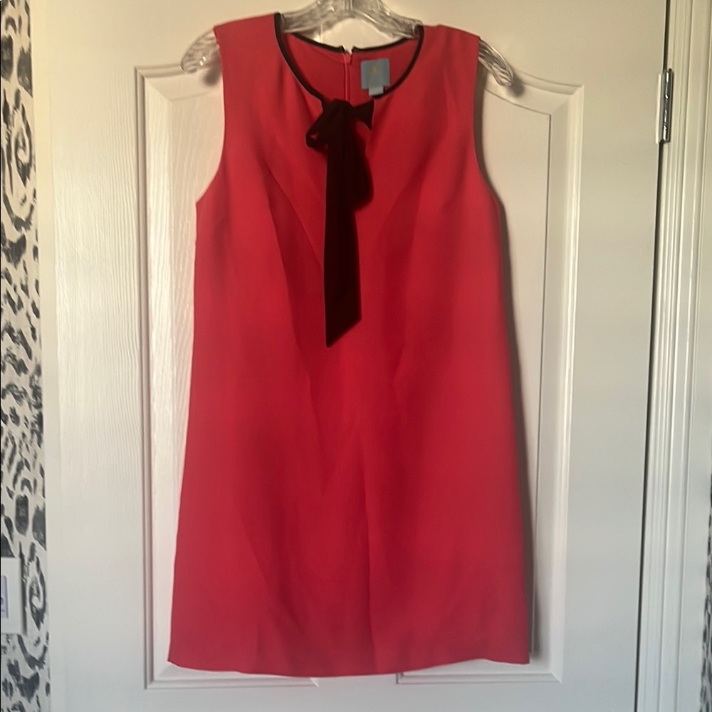 Elegant Red Sleeveless Dress